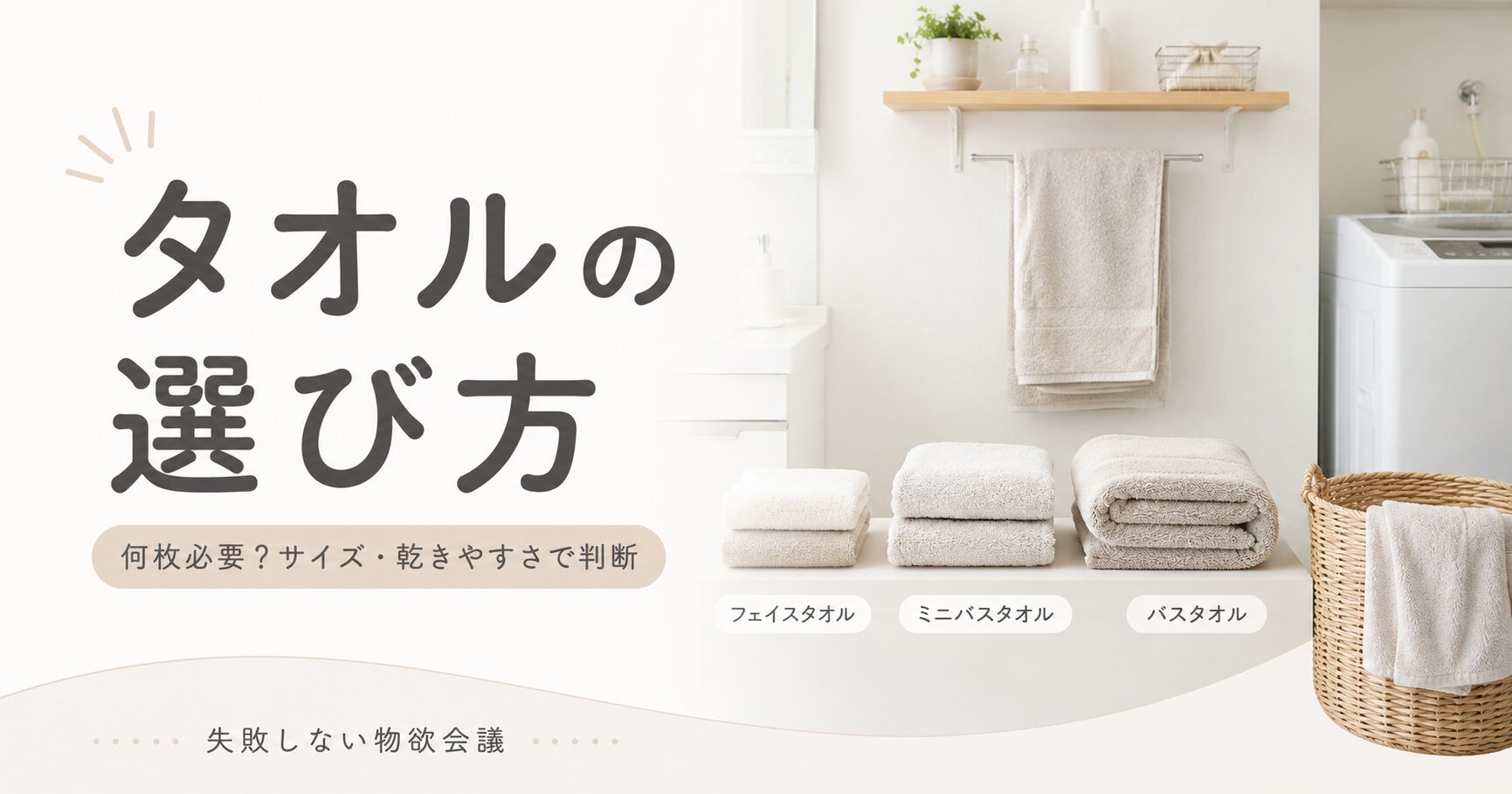 タオルの選び方