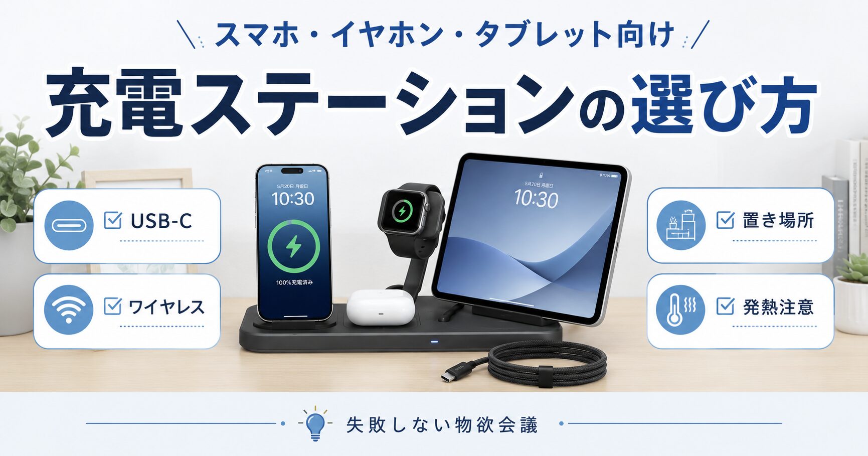 充電ステーションの選び方